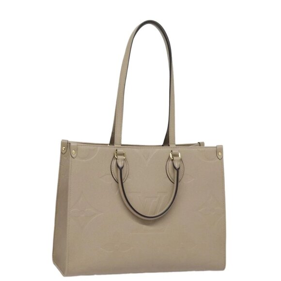LOUIS VUITTON Empreinte On The Go MM Bag 2way Tour Rail M45607 LV Auth 80922SA - Picture 1 of 16